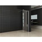 Inloopdouche Met Muurprofiel 60X200 Cm En 10 Mm Nano Anti Kalk Glas