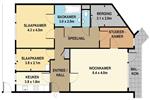 Appartement Groningensingel in Arnhem