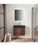 Onderkast BWS Ember Greeploos 1 Lade 80x40x45 cm Wenge