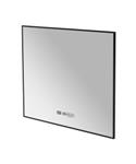 Eurom Sani Mirror LED WiFi 400 Watt 80x70 cm Zwart