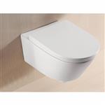 Wandcloset Diepspoel Met Zitting Wiesbaden Metro Wit