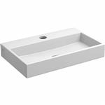Fontein Clou Mini Wash Me 38x24x6cm Keramiek Glans Wit (Met Kraangat)