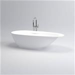 Ligbad Clou First 182x82x49cm Aluite Mat Wit (Vrijstaand)