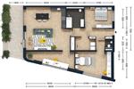 Appartement Pampuskade in Rotterdam