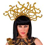 HOOFDBAND MEDUSA GOUD