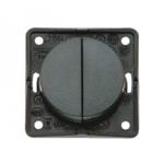 Berker Serieschakelaar Flow/Pure Inbouw Antraciet Mat