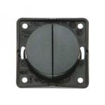Berker Serieschakelaar Flow/Pure Inbouw Antraciet Mat