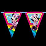 Minnie Rainbow Make Me Smile Fsc Paper Triangle Flag Banner (9 Flags) 1St