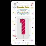 1 Jaar Kaars Roze