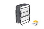 Vouwbed met KoudschuimHR45 14cm - Logeerbed  met matras stalen raster bodem