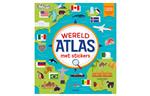 Wereld atlas met stickers - ZNU