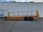 Keulmac transportwagen kantelwagen voor het oogsten in 4 kisten van max 160 cm