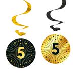 4 Swirls – ‘5’ Golden Celebrations