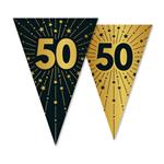 50 Jaar Slinger Goud Zwart 10m