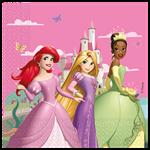 Disney Prinsessen Servetten 33cm 20st