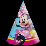Minnie Mouse Feesthoedjes 6st