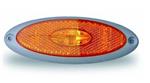 Jokon Zijmarkering LED SMLR2010 Ovaal Opbouw Oranje-Grijs Frame