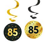 85 Jaar Hangdecoratie 4st