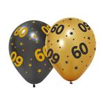 60 Jaar Ballonnen 31cm 6st