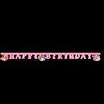 Disney Prinsessen Letterslinger Happy Birthday