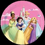 Disney Prinsessen Borden 23cm 8st