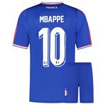 Kingdo Frankrijk Voetbaltenue Mbappe Thuis - Kind en Volwassenen