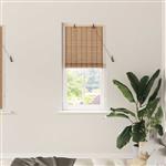 vidaXL Raambuiten & Gordijnen Licht Bruin 60 x 160 cm Bamboe