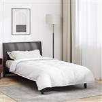 vidaXL 2-in-1 Dekbed Wit 135 x 200 cm Veren