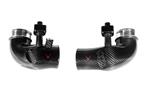 Dit betreft een set Eventuri BMW G90 G99 M5 Carbon turbo inlet buis