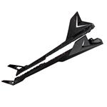 Dit betreft een set Lamborghini Revuelto carbon side skirt extensions