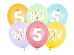 5 Jaar Ballonnen 30cm 50st