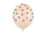 Nude Ballonnen Hoefijzers 30cm 50st