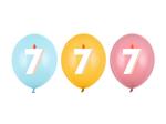 7 Jaar Ballonnen 30cm 50st