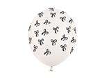 Zwart Witte Ballonnen 30cm 6st