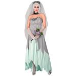 Halloween Jurk Dames Zombie Bruid