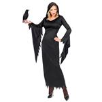 Halloween Jurk Zwart Dames Gotisische Koningin