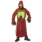 Halloween Kostuum Groen Kind Zombie Skelet