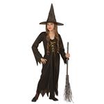 Halloween Kostuum Bruin Kind Heks