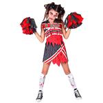 Halloween Jurk Meisje Zombie Cheerleader 3 delig