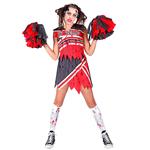 Halloween Jurk Dames Zombie Cheerleader