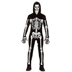Halloween Kostuum Zwart Wit Heren Skelet