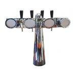 Occasion - Tapzuil Totem 4 kraans met ovale taplenzen