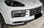 Dit betreft een Porsche Cayenne / Cayenne coupe 2024+ carbon turbo GT style voorlip splitter