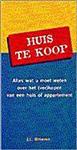 Huis te koop
