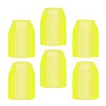 L-style Champagne Ring Caps Yellow ( 6 stuks )
