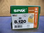 Spax Tellerkop Gegalvaniseerd 8x120mm