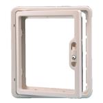 Thetford Flush Door 3 35x30cm Wit-80 zonder Slot/Cilinder