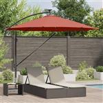 vidaXL Parasol Terracotta 294 x 294 x 248 cm Polyester en Aluminium