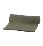 TABLE RUNNER COTTON EMBOSSED KAKI 26CM X 3M