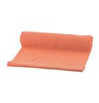 TABLE RUNNER COTTON EMBOSSED TANGERINE 26CM X 3M